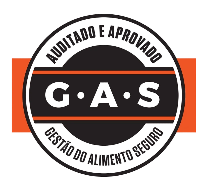Selo G.A.S. — Gestão do Alimento Seguro, auditado e aprovado